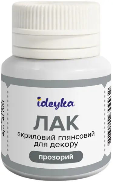 Lac acrilic Ideyka - Glanz, 20 ml