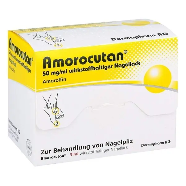 Lac Medicinal, Dermapharm, Amorocutan, Efect Anti-Micotic impotriva Ciupercii Unghiei, 3ml