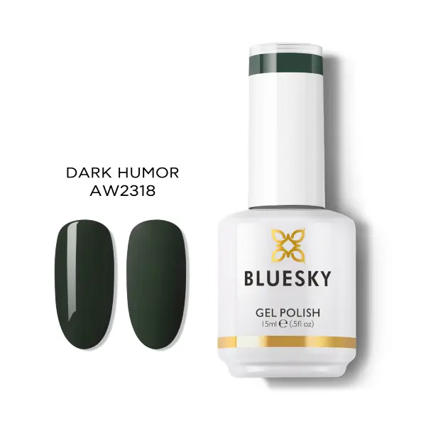 Lac unghii semipermanent Bluesky UV Dark Humor 15ml
