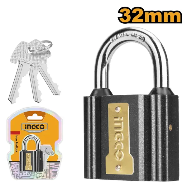 Lacat 38mm cu Protectie Impermeabila INGCO DIPL0401