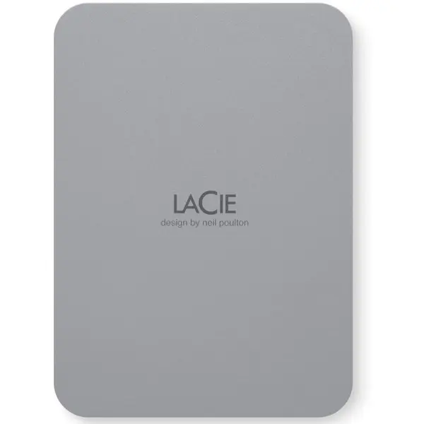 Lacie Hard Disk Extern Lacie, Capacitate 4TB, USB 3.0, 2.5, Argintiu, STLR4000400