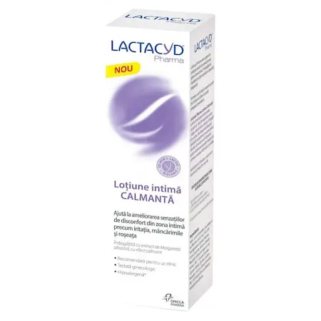 LACTACYD Lotiune calmanta pentru igiena intima zilnica 250ml
