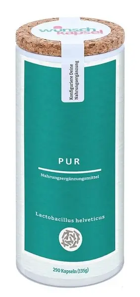 Lactobacillus helveticus Probiotic, 1 miliard CFU, 290 capsule, Wunschkapsel