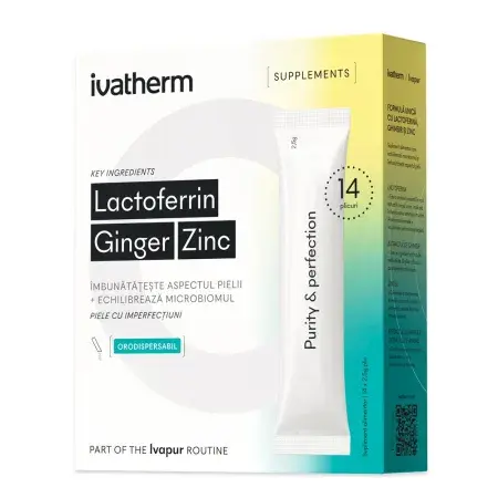 LACTOFFERIN GINGER ZINC 14 PLICURI