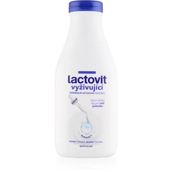 Lactovit Original gel de dus hranitor pentru piele normala si uscata 500 ml