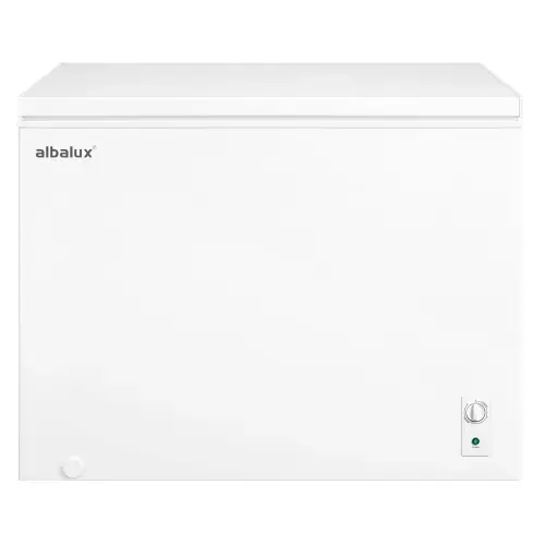 Lada Frigorifica Albalux AXLF316E, 293 L, Dubla furnctionare frigider/congelator, Clasa energetica E, Orificiu drenaj (Alb)