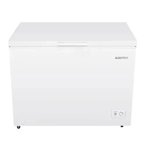 Lada frigorifica Albatros LA320IME, 287 L, Clasa E, Convertibil frigider/congelator, Fast Freeze, Rotile pentru deplasare, H 85 cm (Alb)