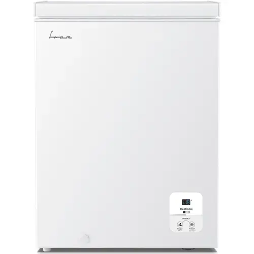 Lada frigorifica Fram FCF-HS142CE++, 142 l, Clasa E, Convertibil Frigider/Congelator, Control electronic, Display digital (Alb)