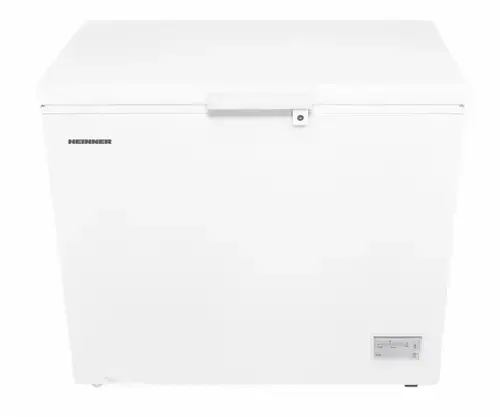 Lada frigorifica HEINNER HCF-HM246INVCD, 246 l, Clasa D, Lumina LED, Control electronic, Congelare 14kg/24 ore (Alb)