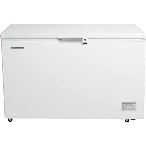 Lada frigorifica Heinner HCF-HM371CE++, 371 l, Clasa E, Control Electronic, Functie frigider Iluminare LED, Alb