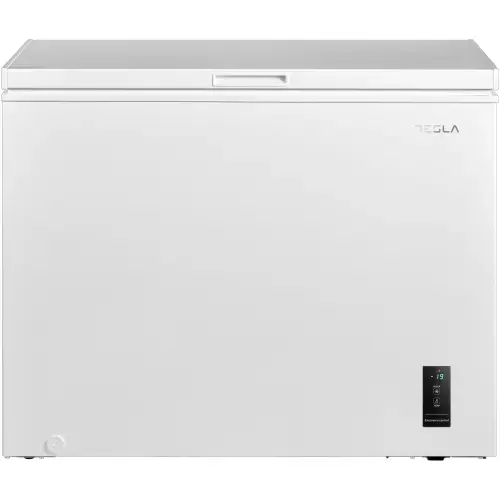 Lada frigorifica Tesla RH2950ME, 290 l, Clasa E, Functie frigider, Control electronic, Display LED, H 84.5 cm (Alb)