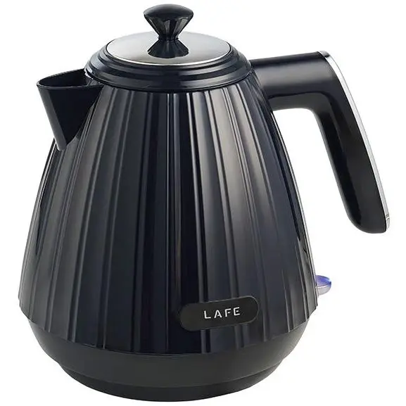 LAFE Fierbator electric LAFE Modern Pro, 1.7 l, 2200 W, Controler STRIX, Baza pivotanta, Oprire automata (Negru)