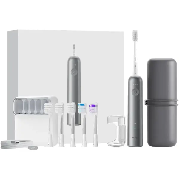 Laifen LFTB01-A Aluminium periuta de dinti electrica sonica Grey
