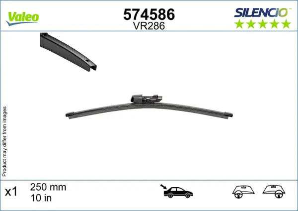 Lama stergator spate (1buc) Silencio 250mm potrivit VW GOLF VIII 07.19-