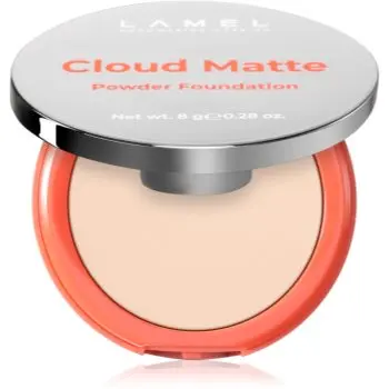 LAMEL Cloud Matte Powder Foundation pudra make up mata