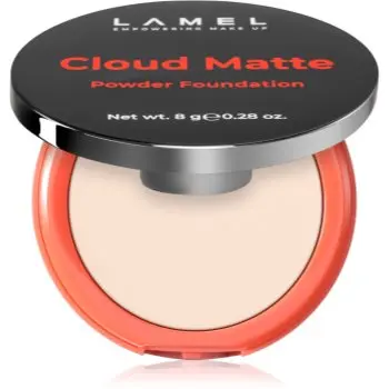 LAMEL Cloud Matte Powder Foundation pudra make up mata