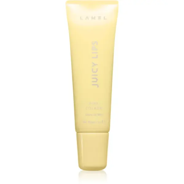 LAMEL Juicy Lips balsam de buze tip gloss culoare 01 Piña Colada 7 ml