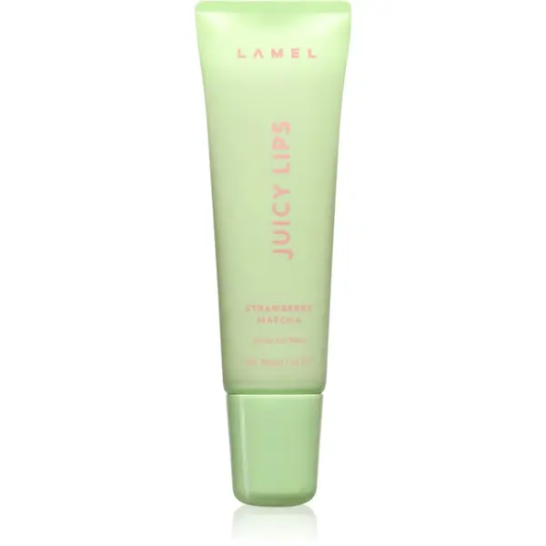 LAMEL Juicy Lips balsam de buze tip gloss culoare 02 Strawberry Matcha 7 ml