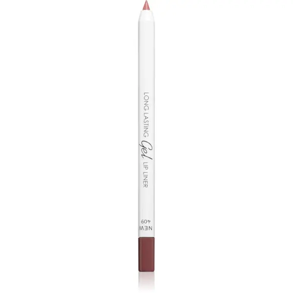 LAMEL Long Lasting Gel Lip Liner Creion de buze de lunga durata culoare 409 Caramel 1.7 g