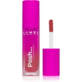 LAMEL Posh Matte Liquid Lip Stain ruj de buze lichid, mat și de lungă durată