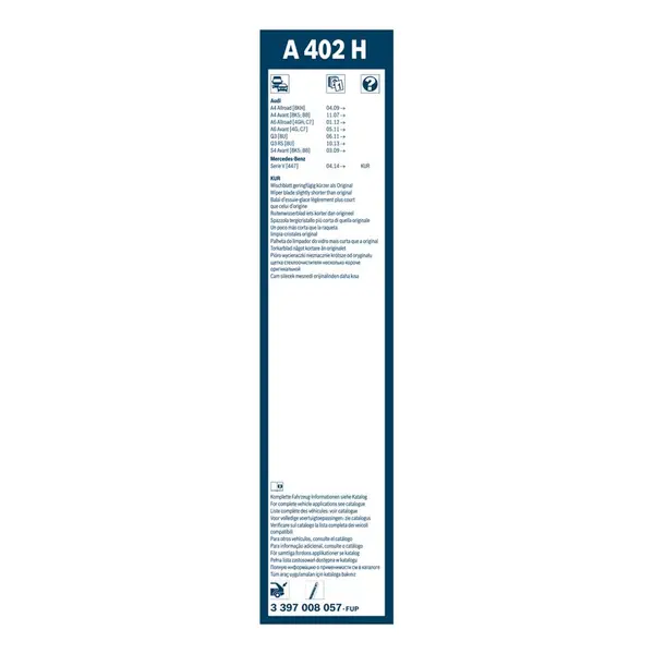 Lamela stergator BOSCH 3 397 008 057