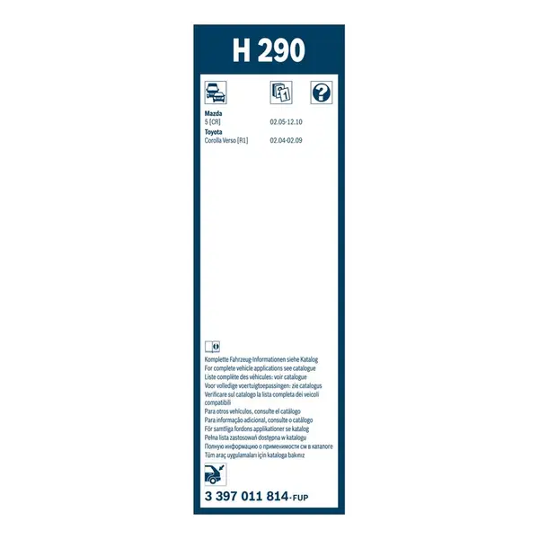 Lamela stergator BOSCH 3 397 011 814