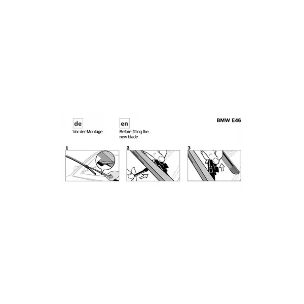 Lamela stergator BOSCH 3 397 118 909