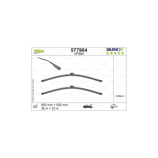 Lamela stergator VALEO 577984