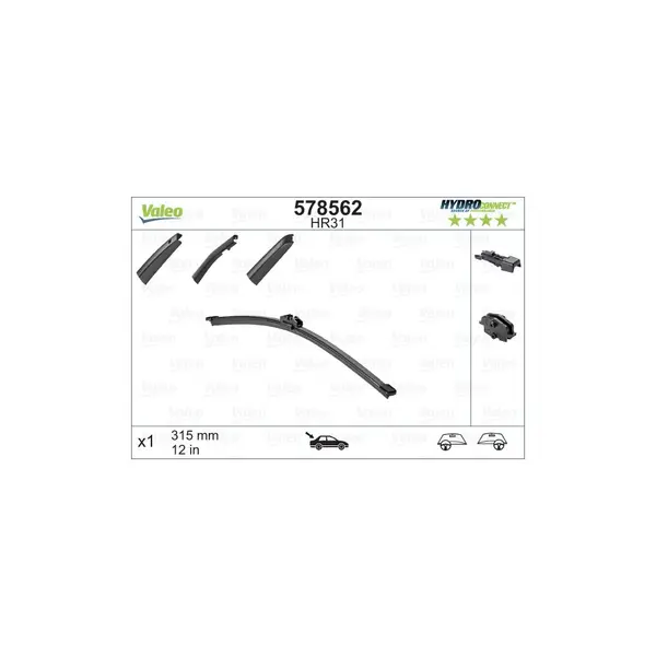 Lamela stergator VALEO 578562