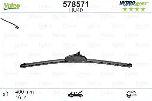 Lamela stergator VALEO 578571