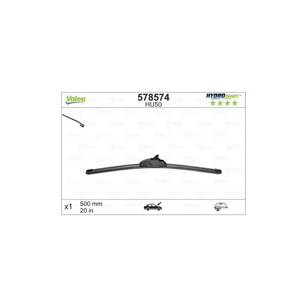Lamela stergator VALEO 578574