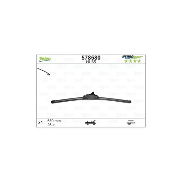 Lamela stergator VALEO 578580
