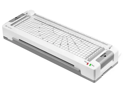 Laminator Tracer A4 TRL-7 All-in-One, Maxim A4, Incalzire 2 min, Laminare, Perforare, Rotunjire colturi, taiere (Alb)