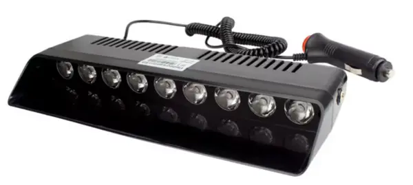 Lampa auto de avertizare stroboscopica semnalizare de urgenta s3 rosu/albastru