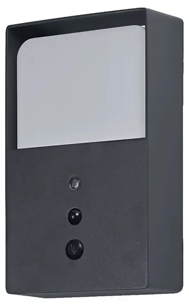 Lampă de fațadă Osram – USB Volt Square, 5W, IP54, gri închis