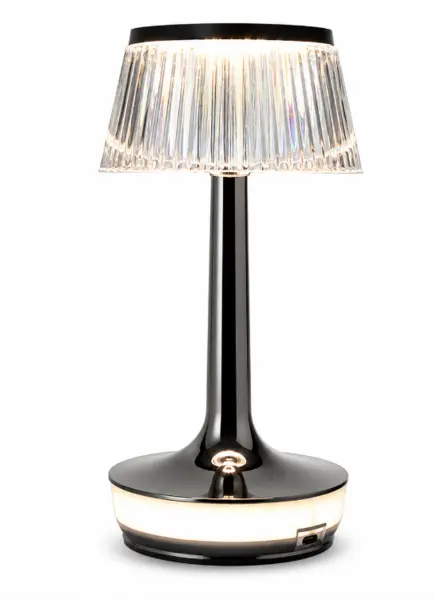 Lampa de masa 23 moderna tip cristal iluminare ambientala eleganta touch reincarcabila