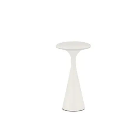 Lampa de masa portabila GRIGIO - Alb