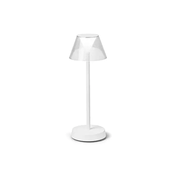 Lampa de masa portabila LOLITA - Alb