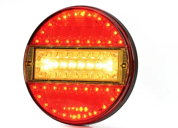 Lampa frana semnal pozitie rotunda LED 12V/24V universala Remorca Camion Varianta standard