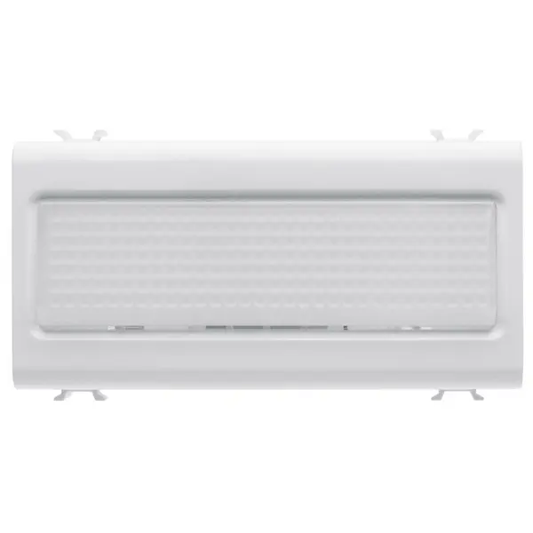 Lampa iluminat trepte 12V ac/dc / 230V 4 module Gewiss Chorus GW10656, alb