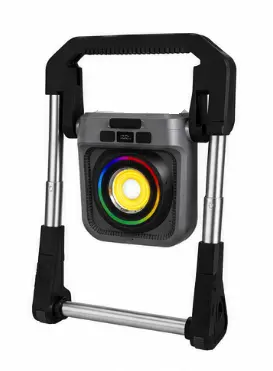 Lampa LED COBA CB G25S RGB + COB reincarcabila USB inaltime reglabila 10 Moduri de Iluminare