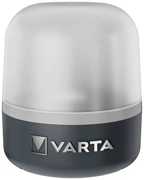 Lampa LED cu dinam Varta L10RH 17670, 50 lumeni, USB-C, IP54 (Gri)