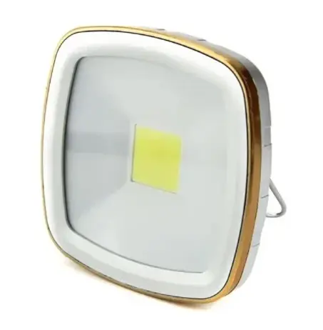 Lampa LED cu panou solar incorporat Andowl Q LED37 aurie