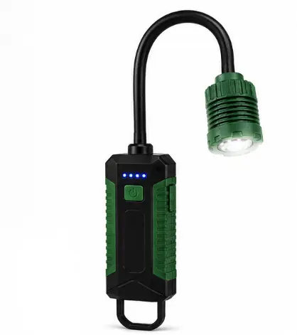 Lampa LED de lucru COBA CB W07A Flexibila cu gat reglabil USB magnet dublu