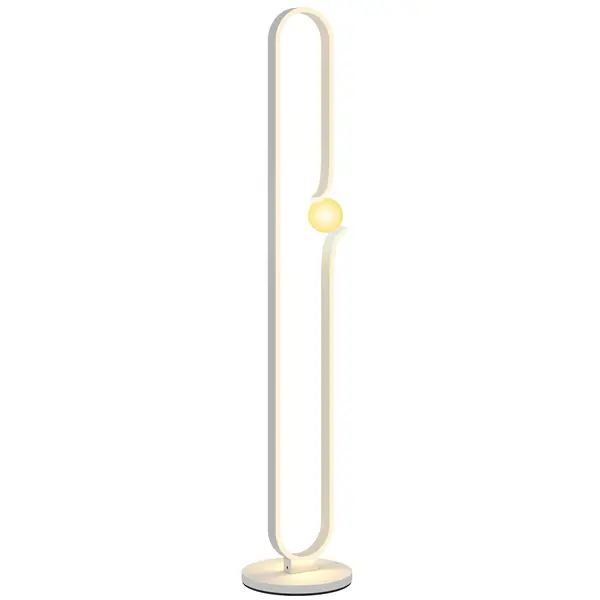 Lampă LED HOMCOM reglabilă cu comutator | Aosom Romania