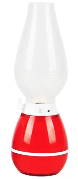 Lampa LED model Retro YZ 2018 cu senzor tactil care imita flacara gaz OFF