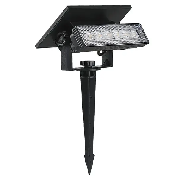 Lampa LED solara 0.9W 3000K 2 in 1 cu montaj pe perete si tarus pentru gradina IP65