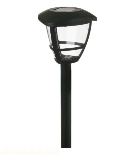 Lampa Led solara, Plastic, Negru, 23.5 cm