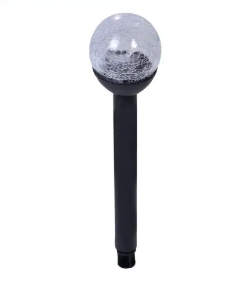 Lampa Led solara, Plastic, Negru, 23 cm