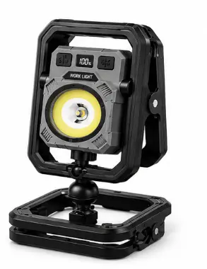 Lampa multifunctionala LED COBA CB G22S reincarcabila USB magnet carlig rotativ si Suport Reglabil 360